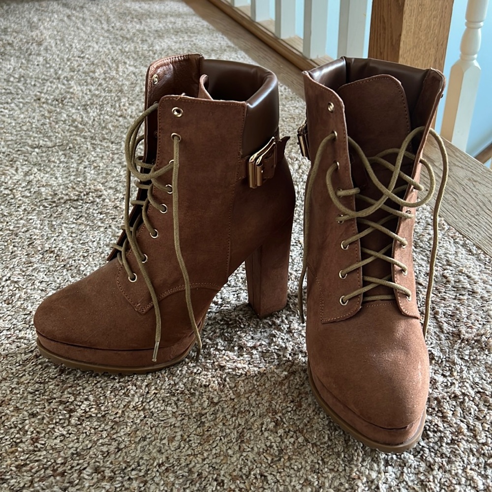 Brand new heeled boots